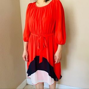 Summer Color block Dress
